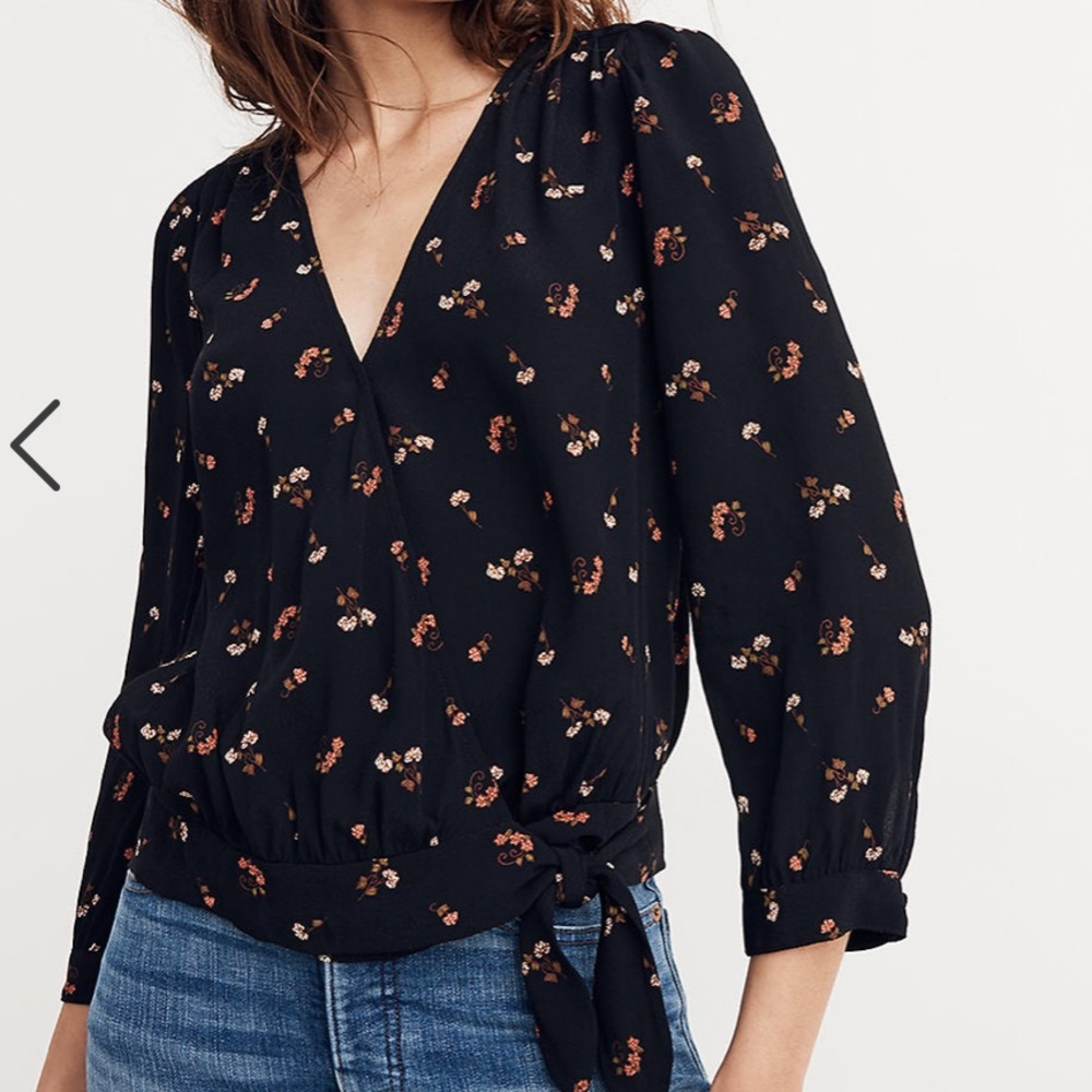 Madewell Wrap Top